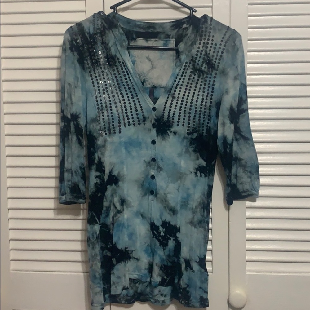 Tie Dye Buffalo David Bitton Top
